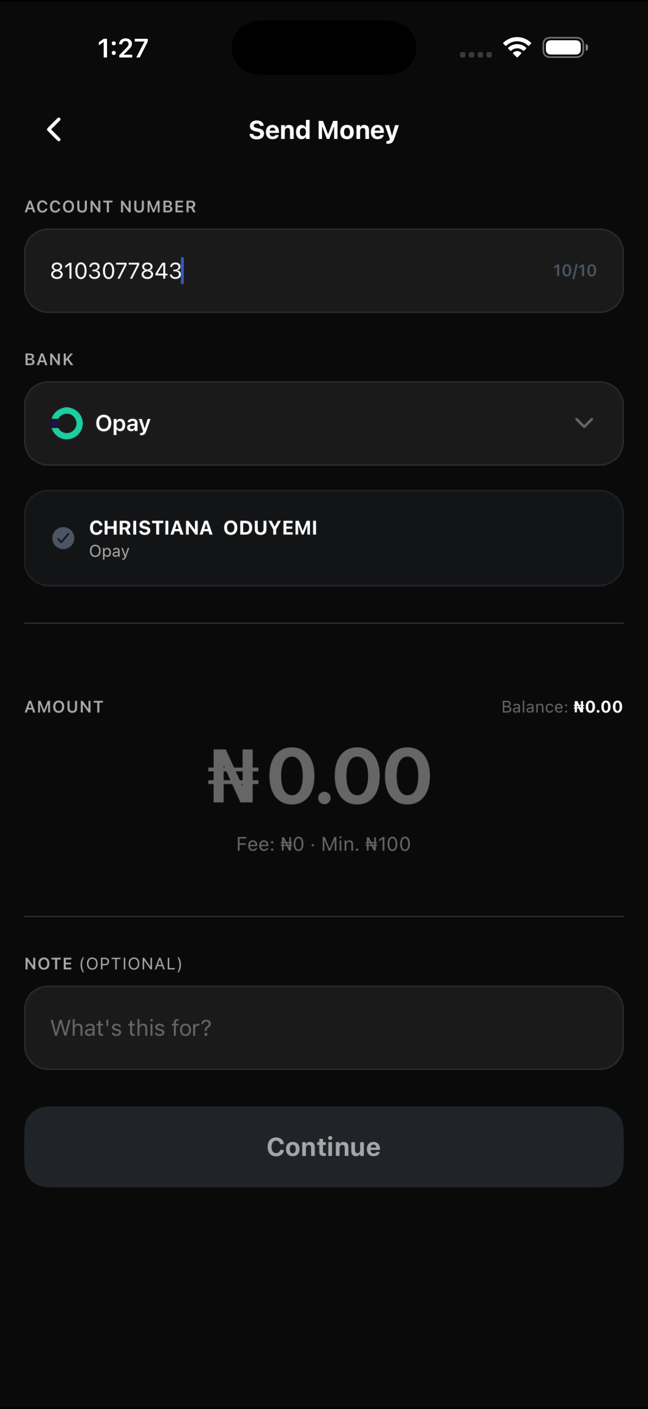 Naira Screen